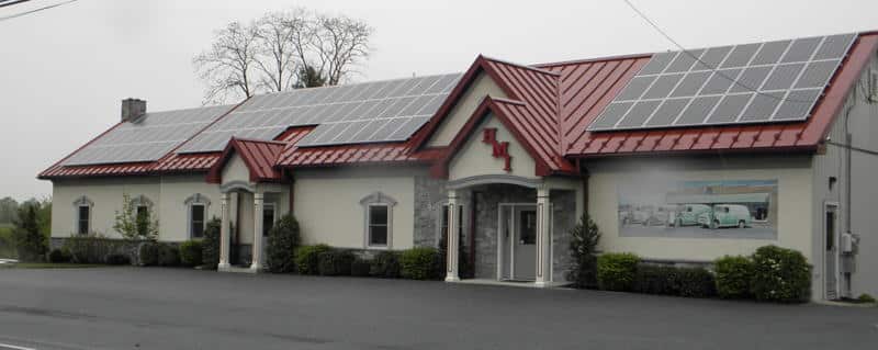 Haldeman Mechanical office exterior in Manheim, PA.