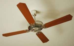 Ceiling fan.