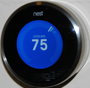 Nest thermostat.