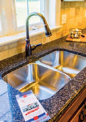 New kitchen sink.