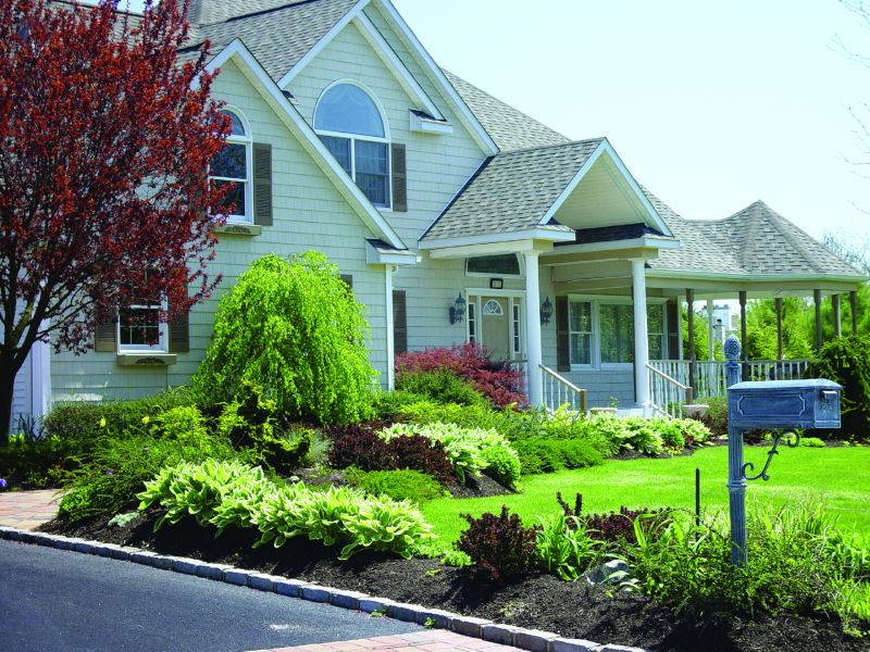 Home during summer time.
