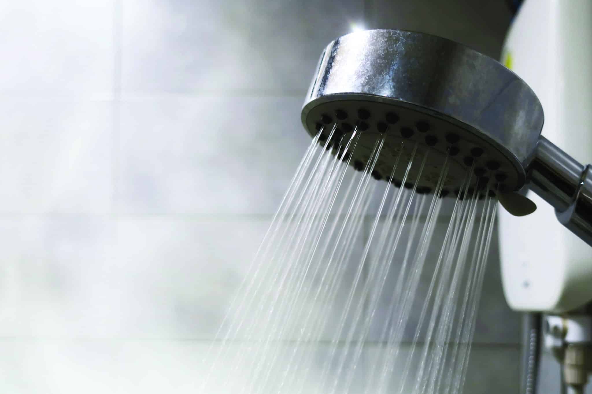 A hot shower.